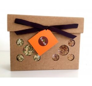 7| Dovana - prieskonių rinkinys (Nr.1), 400 g (197 x 147 x 60 mm)