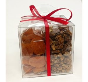 9| Dovana Kubas - Abrikosai ir šilkmedžio uogos, 450 g (100 x 100 x 100 mm)