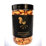 Kepinti ir sūdyti blanširuoti migdolų riešutai su paprika (indelyje), 260 g