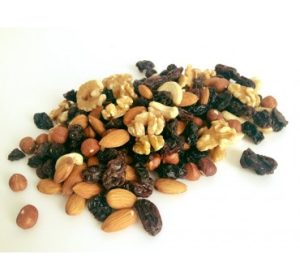 Razinų ir riešutų mišinys "Premium", pagaminta Lietuvoje, 500 g