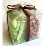 8| Dovana Kubas - Karamelizuoti žemės riešutai ir greipfrutai, 400 g (100 x 100 x 100 mm)