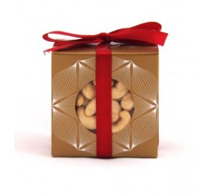 99| Dovana - Anakardžių riešutai dėžutėje, 150 g (76 x 76 x 56 mm)