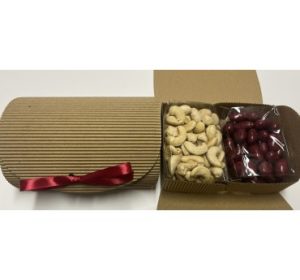 80| Anakardžių riešutų ir saldainių skrynelė, 300 g (140 x 100 x 70 mm)