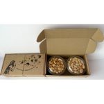 4| Dovana "Gurmanams siuntinukas" (2 ind.), 380 g (219 x 179 x 105 mm)
