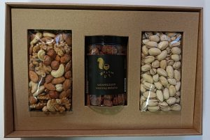 2| Riešutų rinkinys, 695 g, (315 x 215 x 80 mm)