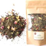 7| Žalioji arbata „ROŽINĖ SENČIA“ (natūraliai aromatizuota), 100 g
