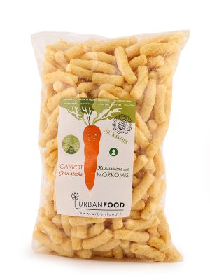 Kukurūzų lazdelės su morkomis, 100 g