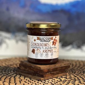 SS| Šokoladinis lazdynų ir anakardžių kremas, 300 g
